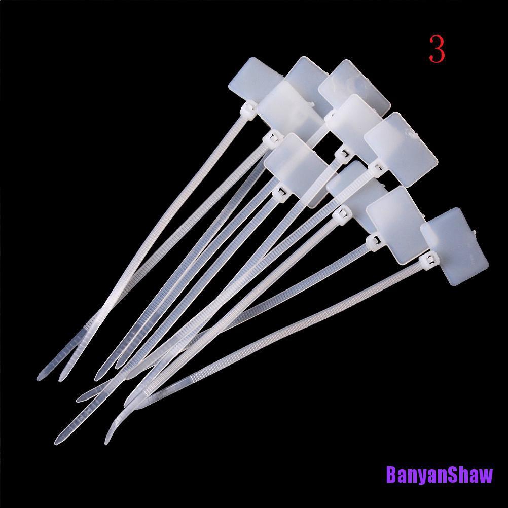 Set 100 Thẻ Đánh Dấu Dây Cáp Nguồn Rj45 Rj12 Tự Khóa Tiện Dụng | BigBuy360 - bigbuy360.vn