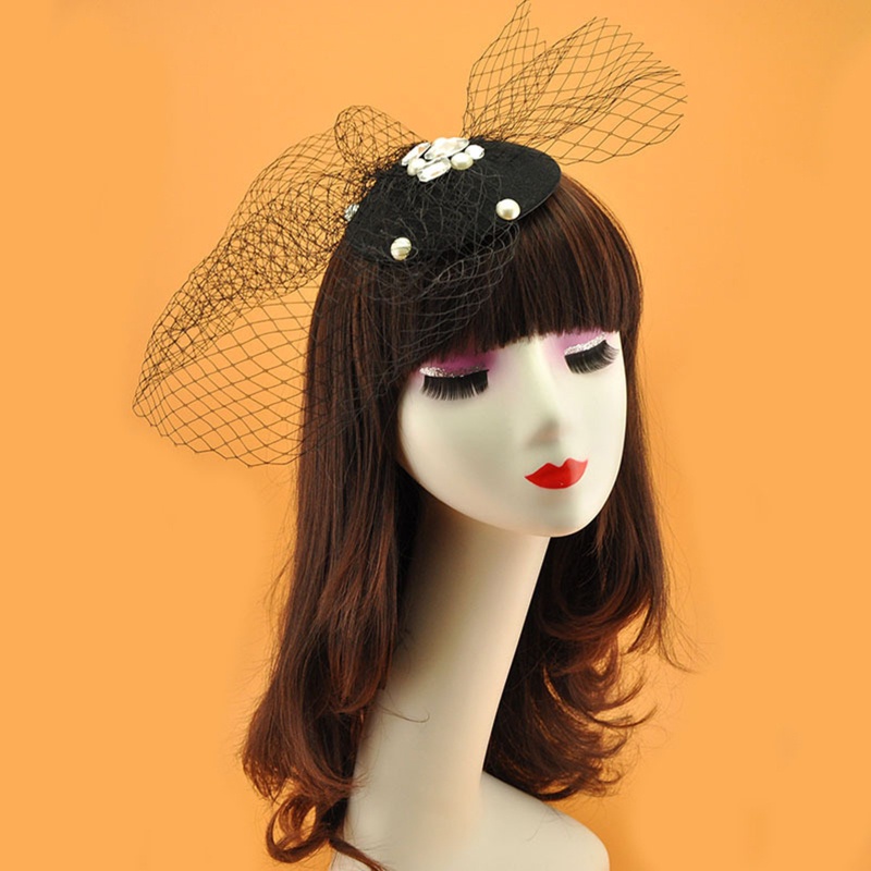 Kẹp Tóc Hình Nón Đính Pha Lê Sang Trọng