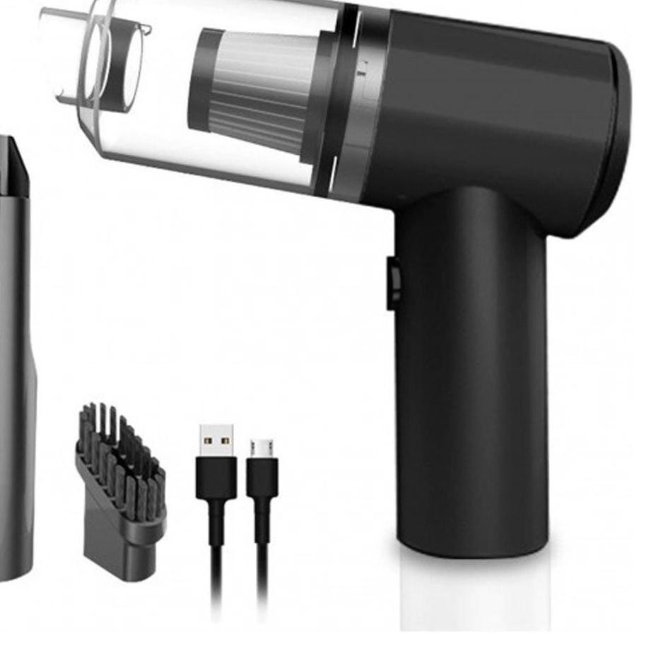 [THANH LÝ] Máy Hút Bụi Mini Không Dây 2 Trong 1 Tiện Dụng Cho Xe Hơi [ TÍCH ĐIỆN- KHÔNG DÂY]  Vega365