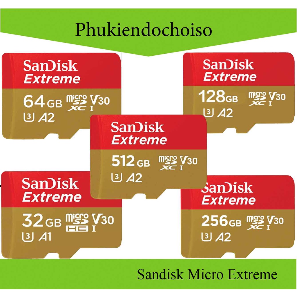 Thẻ nhớ Micro SD Sandisk, Chính hãng