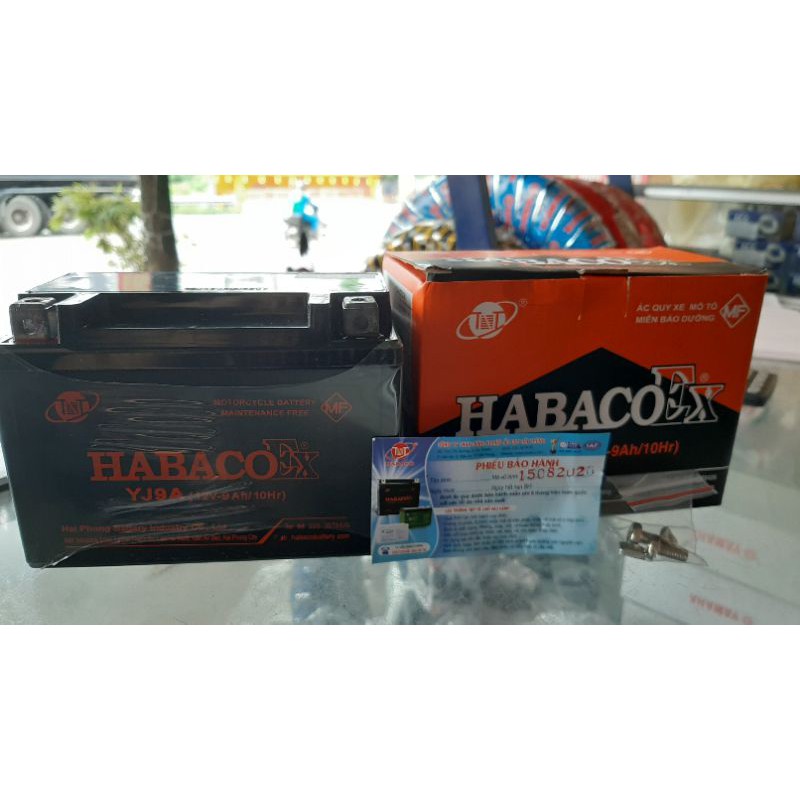 Ắc quy HABACO YJ9A  lùn