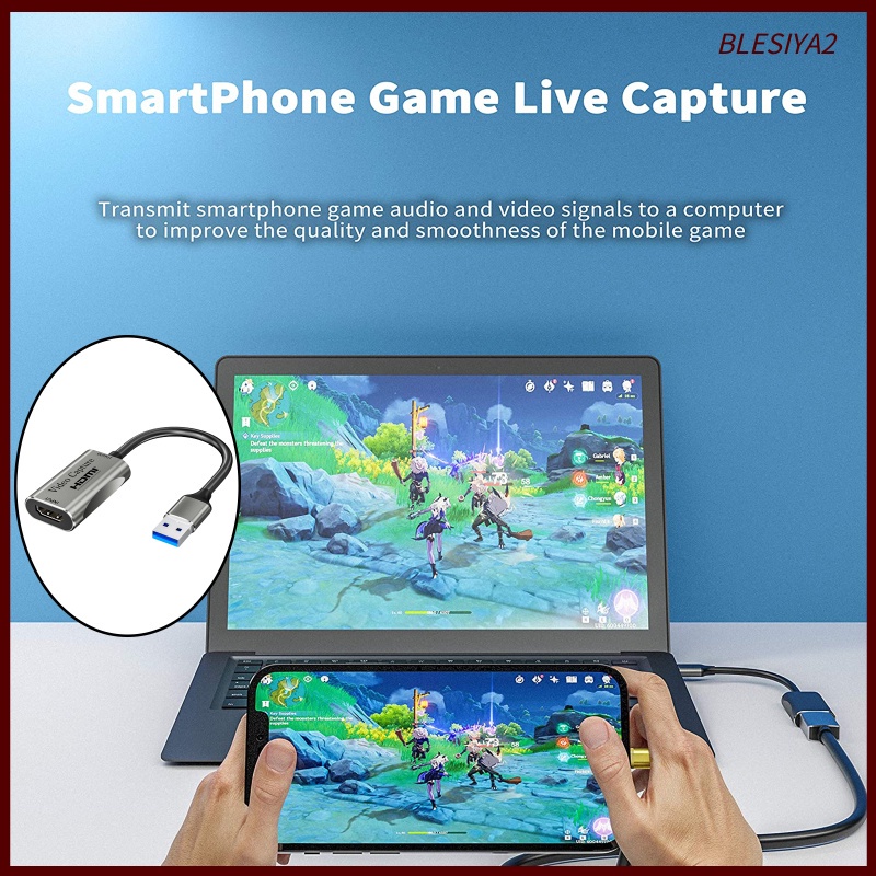 Thiết Bị Chuyển Đổi Âm Thanh Video Từ 1080P 4K HDMI Sang USB 3.0 Blesiya2