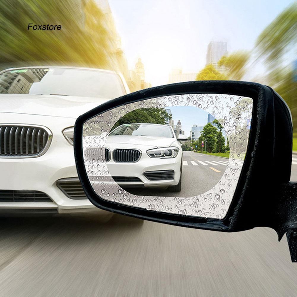 Bộ 2 phim dán kính chiếu hậu xe ô tô chống sương mù fxte _