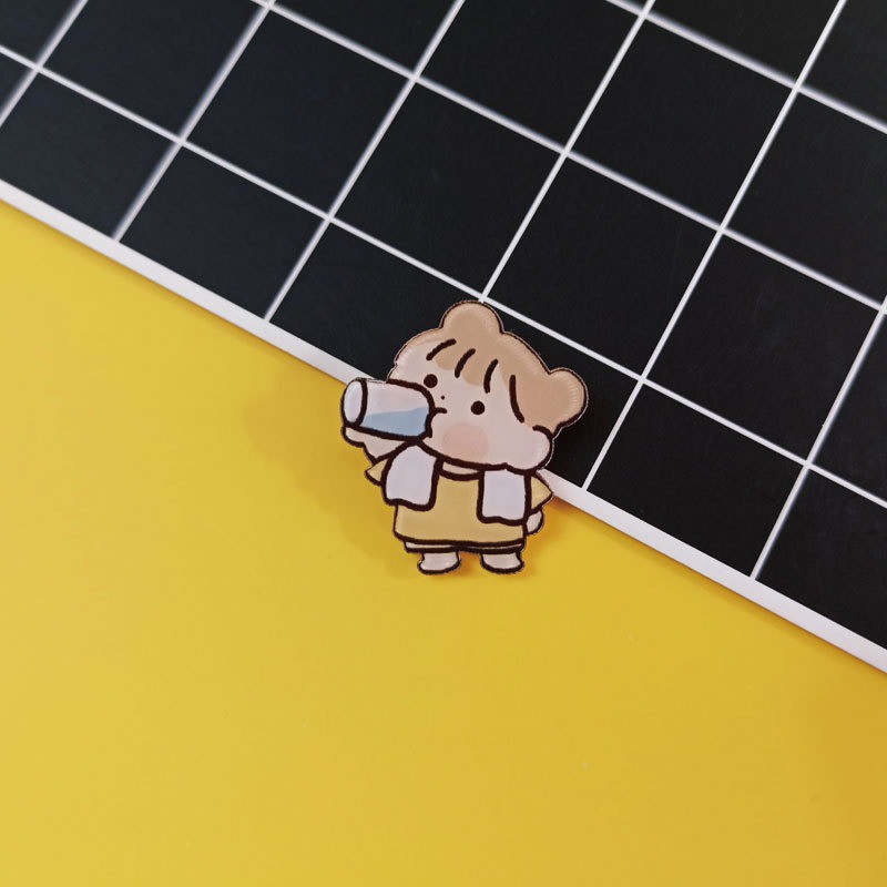 Huy hiệu pin ghim trâm phụ kiện cài áo balo túi xách giày mũ đẹp thời trang cute