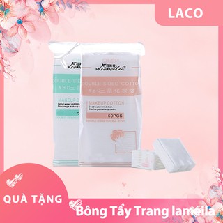 ❌QUÀ TẶNG❌ BÔNG TẨY TRANG LAMEILA, TẨY TRANG, LÀM SẠCH DA, MỀM MỊN, SỢI BÔNG HỮU CƠ, HÀNG TẶNG KHÔNG BÁN,