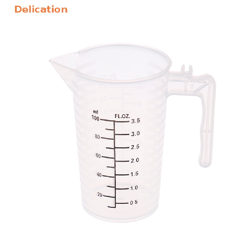 Cốc Đong Bột Làm Bánh 100 / 250 / 500ML Có Nắp Đậy Tiện Dụng