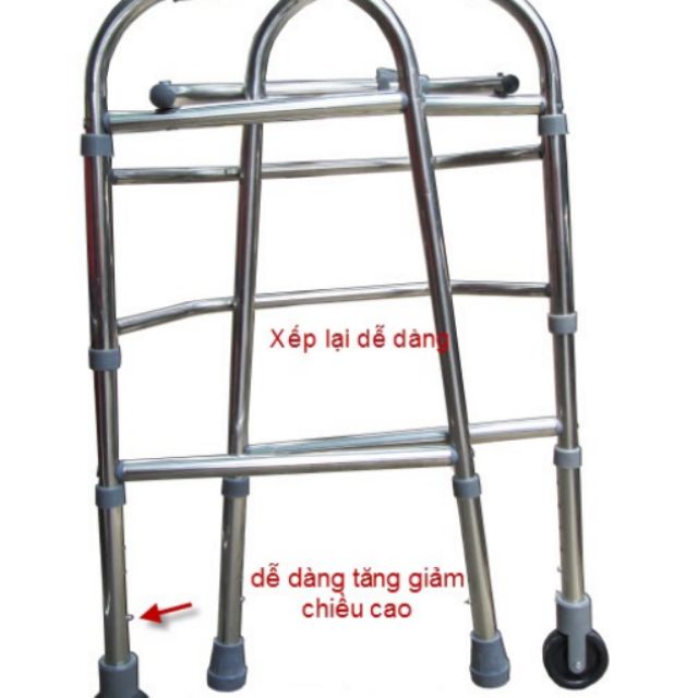 Khung Tập Đi Inox Việt Nam