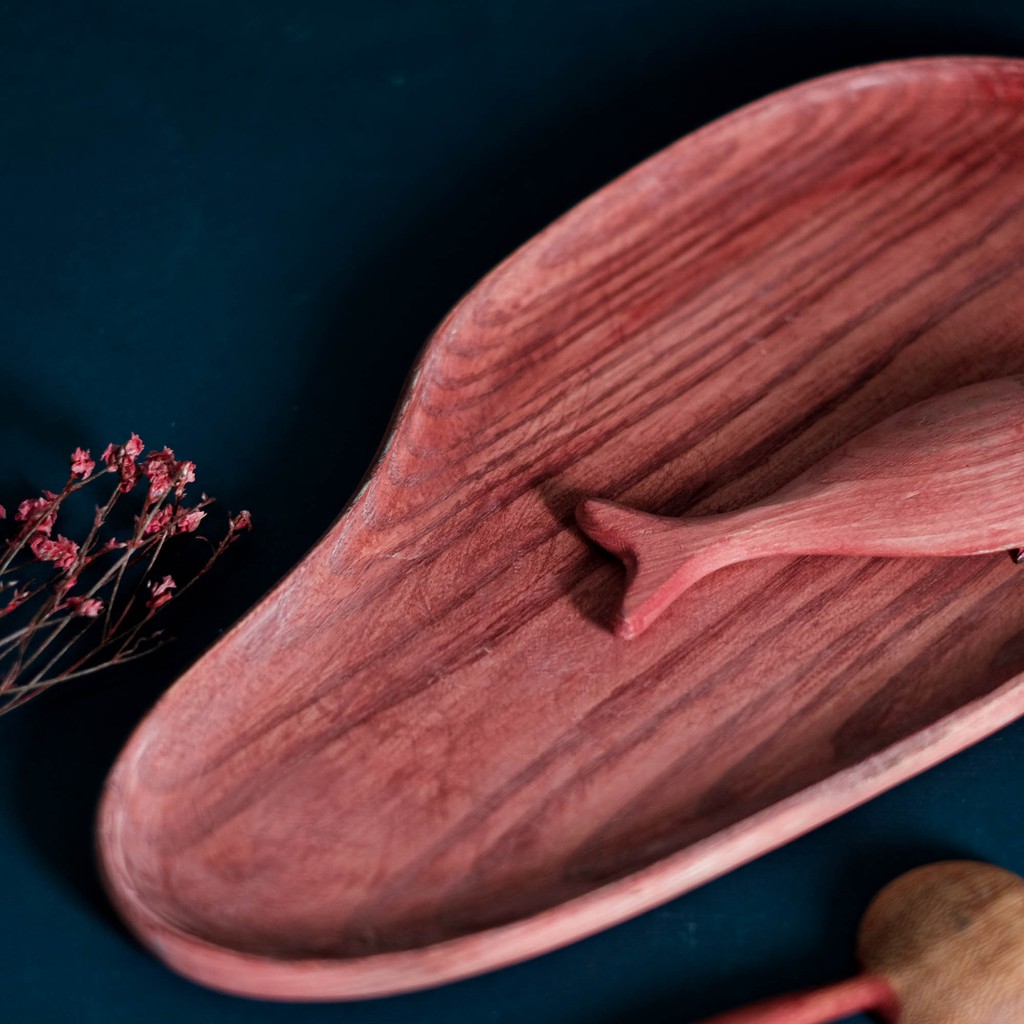 Khay gỗ trang trí, Khay gỗ màu decor -  Decorative wooden tray