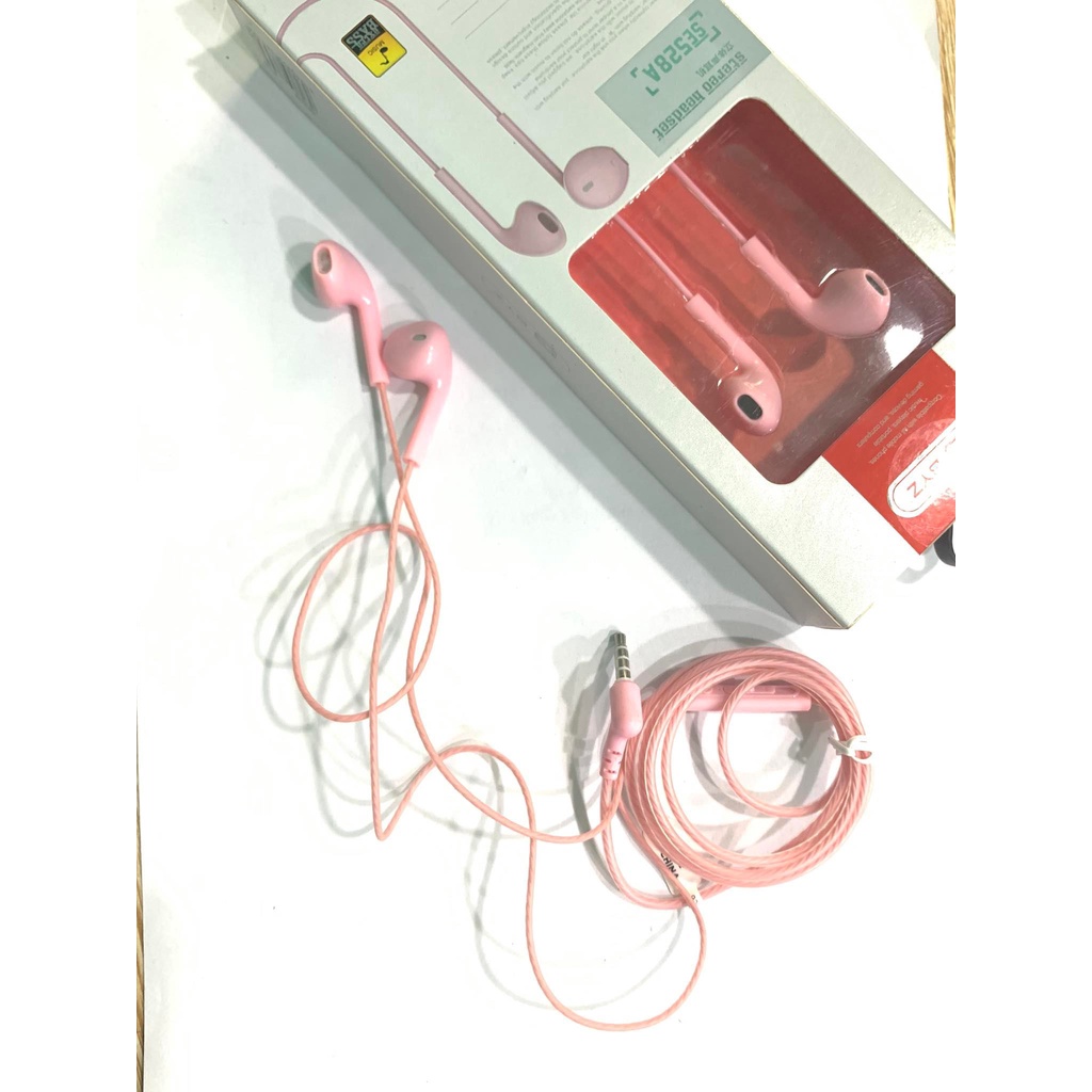 Tai nghe SE528A,  SE386A  Âm thanh to rõ, nghe nhạc cực hay - Có mic đàm thoại, nút bấm điều khiển tai04