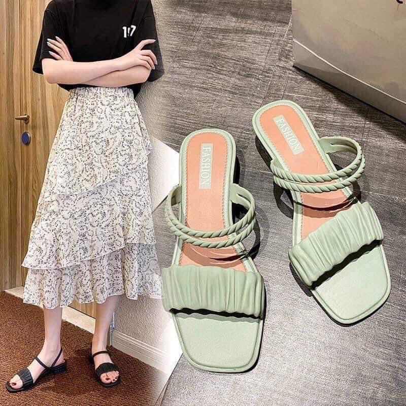 Sandal Nhựa 2 Quai Quảng Châu Siêu Bền