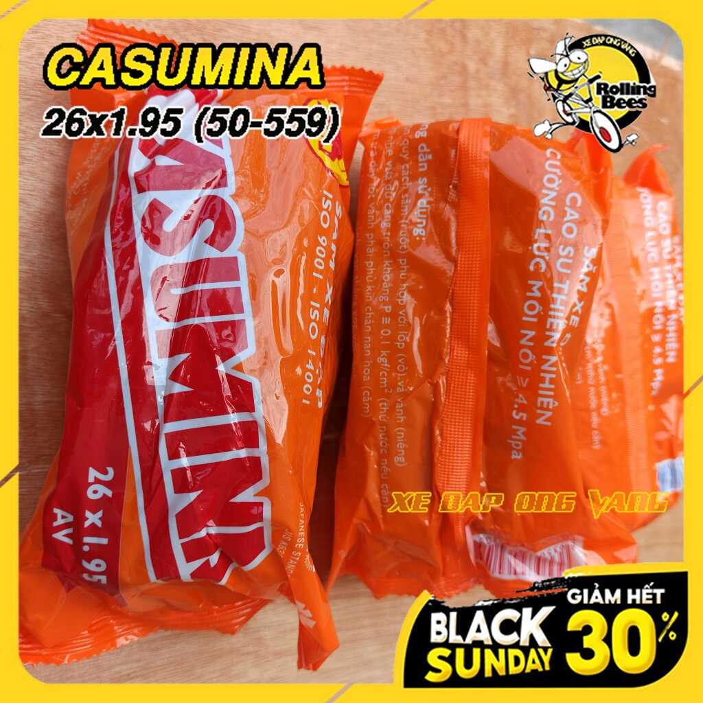 Vỏ Lốp, Săm Ruột Địa Hình Casumina 26x1.95  Chính Hãng, Giá rẻ