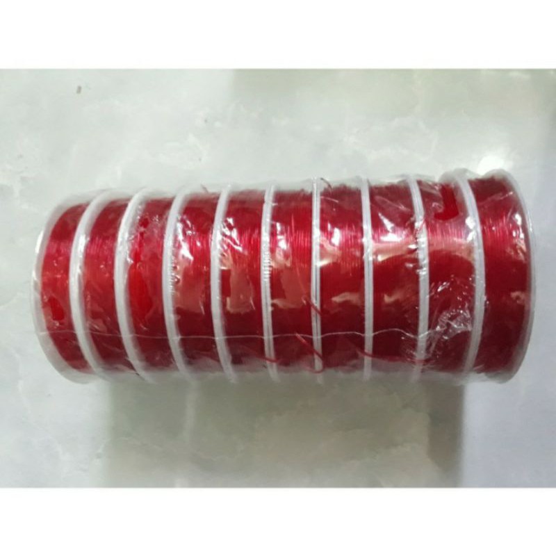 CƯỚC THUN XỎ VÒNG HẠT đủ size 0.4-0.5-0.6-0.7-0.8-1mm