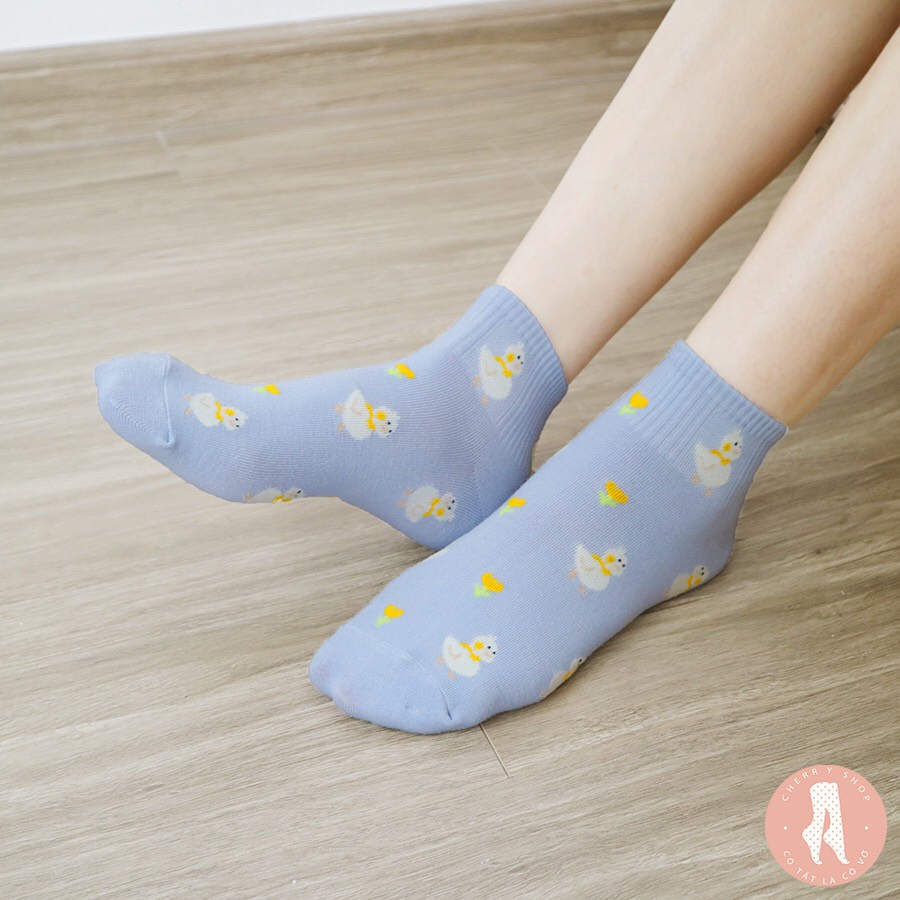 Tất vớ nữ cổ ngắn set 5 đôi cute Hàn Quốc CAMILA T20