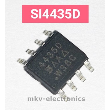 (1 Cái) SI4435DDY 4435D MOSFET P-Channel 9A 30V SOP-8 Có thể sử dụng thay vì số. FDS4435A 4435A