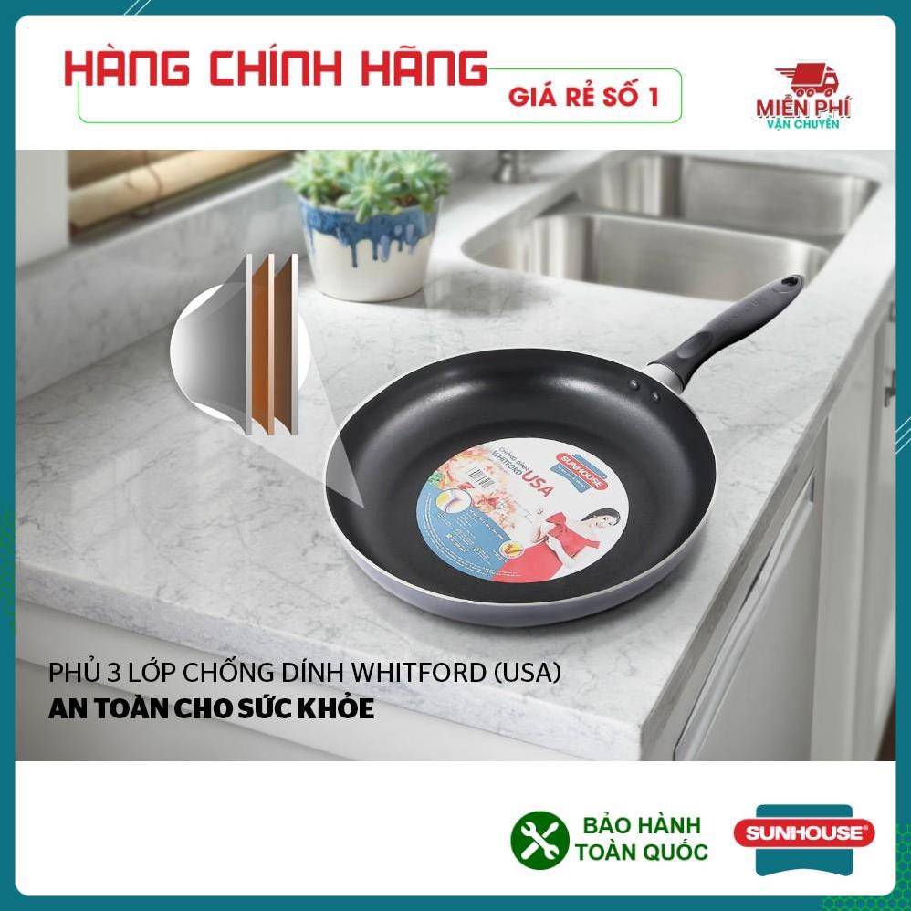 Chảo chống dính Sunhouse, chảo trơn Sunhouse CT18, CT20, CT24, CT26, CT28, CT30