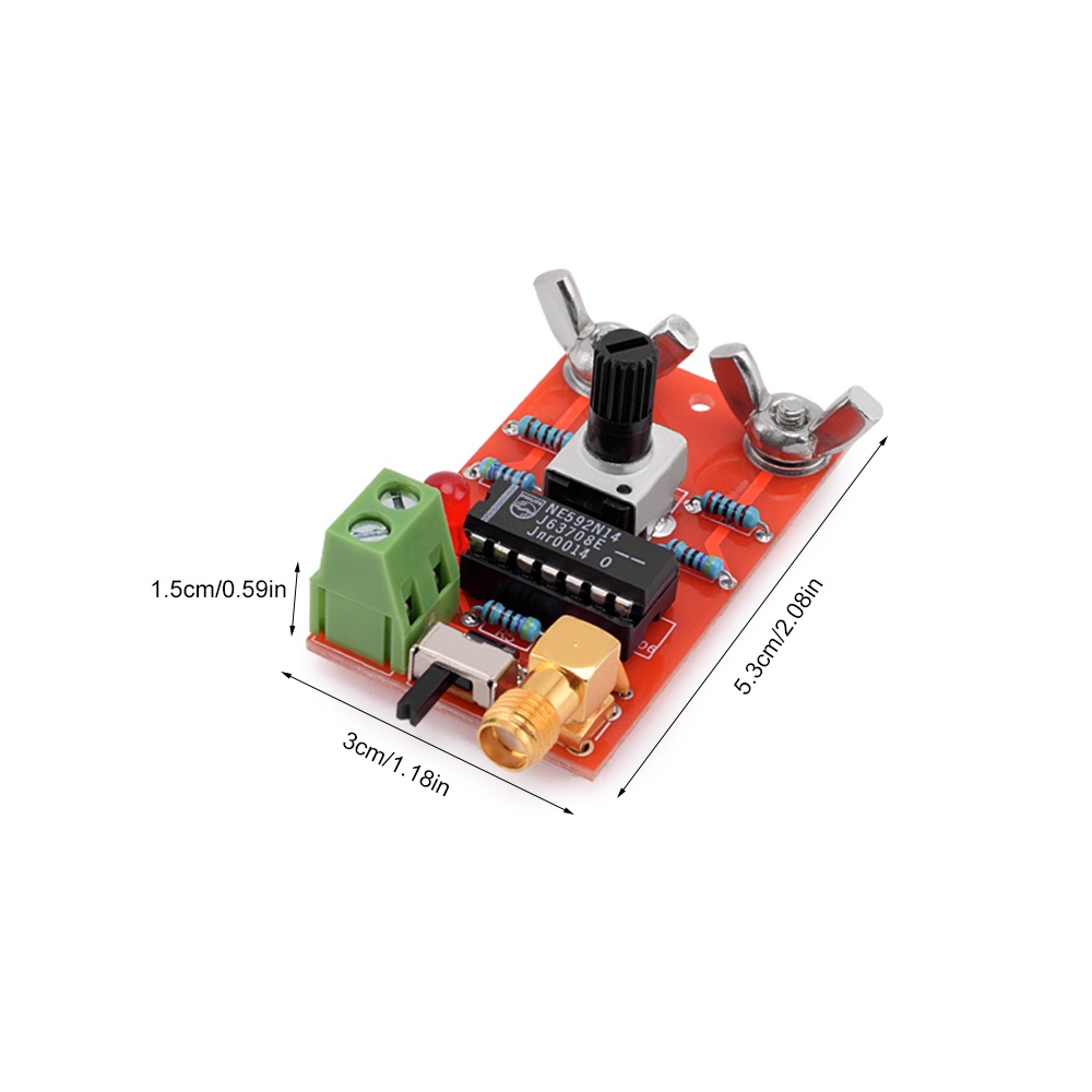 Ăng Ten Thu Sóng Ngắn Và Sóng Ngắn pcbfun HA SDR 100khz-30mhz Có Thể Điều Chỉnh