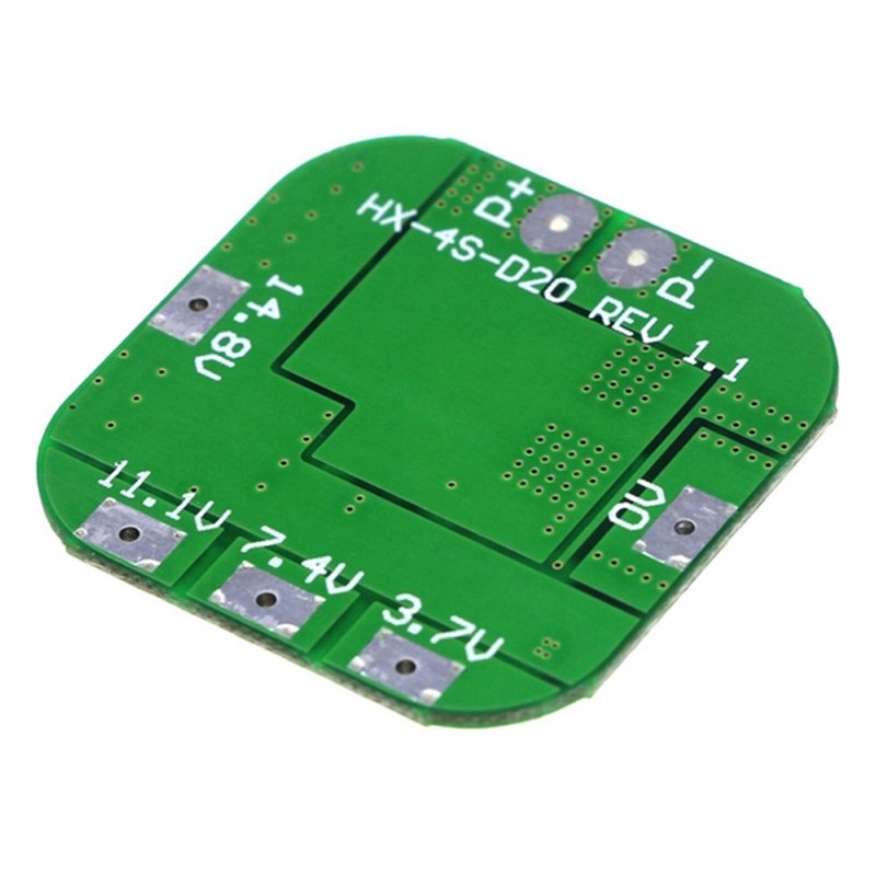 Mạch bảo vệ pin 4s-20a 14,4v/16,8v Cân bằng và bảo vệ pin lithium -ion.