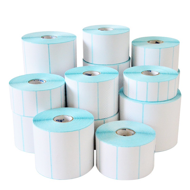 Giấy In Tem Mã Vạch Khổ 40x30mm Dạng Cuộn 800 Tem Dành Cho In Tem, Nhãn, File thiết kế, Barcode, In Tem Vận Chuyển