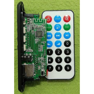 Mạch giải mã MP3  tích hợp BLUETOOTH USB/MicroSD/FM hiển thị LED kèm DK từ xa