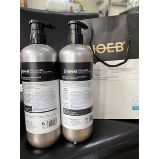 Cặp Dầu Gội Xả DIOEB Vitamin E Collagen 800ml x2