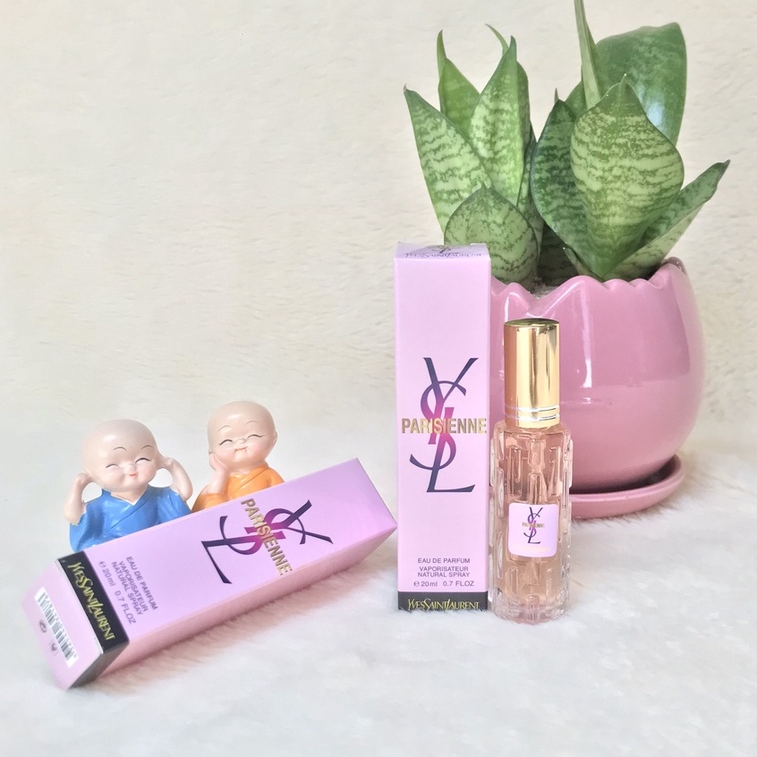 Nước Hoa Mini Nữ YSL 𝗕𝗹𝗮𝗰𝗸 chai 20ml dạng xịt-mẫu 4d- Mùi Ysl ngọt ngào bí ẩn- Nuochoamini20ml
