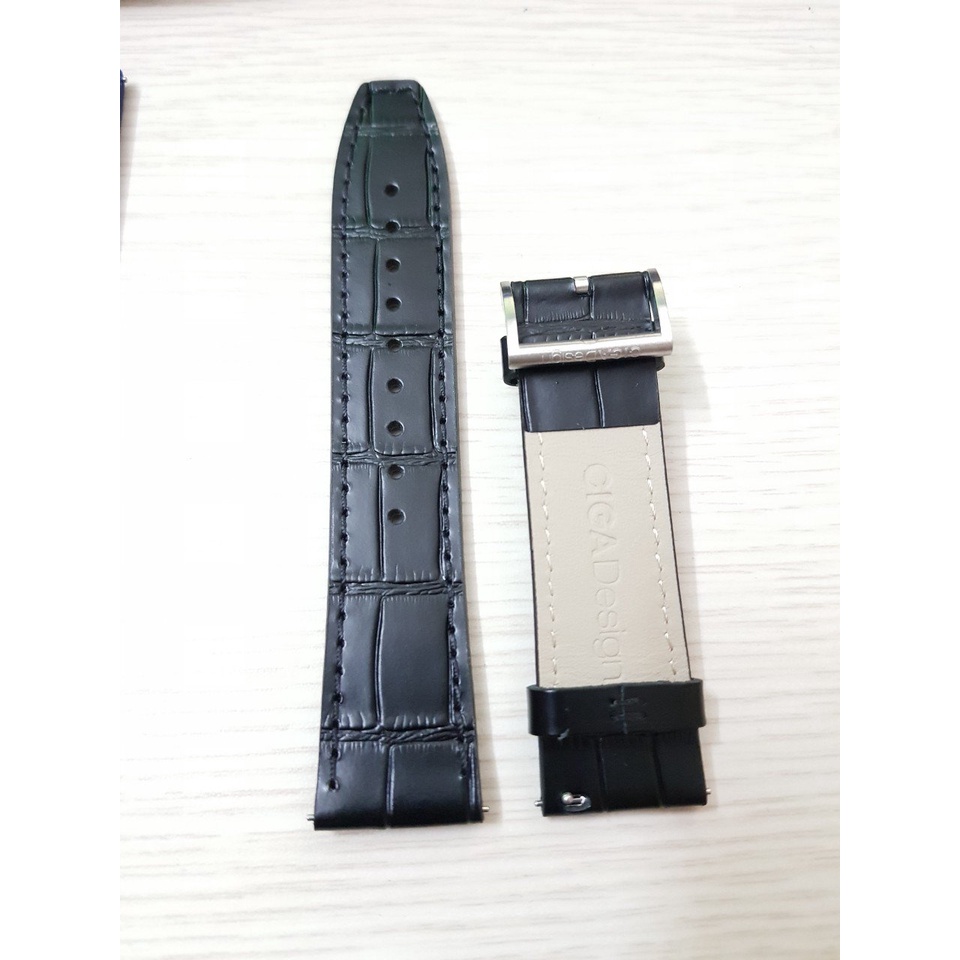 Dây da đồng hồ Ciga Design cao cấp 22mm - HÀNG CHÍNH HÃNG