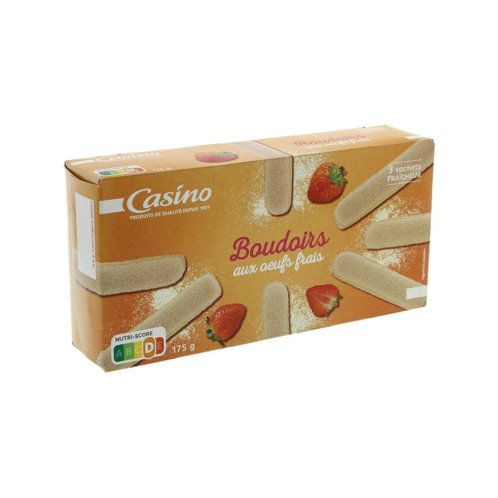 Bánh Boudoirs Casino 175g Nhập Khẩu - Casino Boudoirs aux aeufs frais