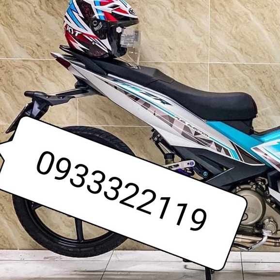 Tem Rời Exciter 150 Y15ZR Xám Bạc Phối Xanh