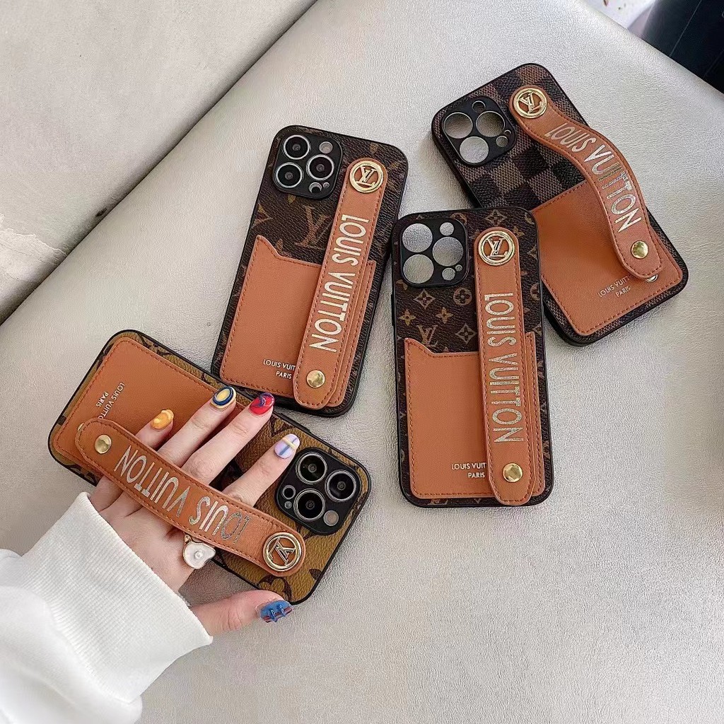 Ốp Điện Thoại In Logo Gucci Kèm Dây Đeo Cho iphone 13 Pro Max i13 13pro 11 Pro Max i11 iX Xs Xs Max 7plus 8plus 12Pro 12 Pro Max