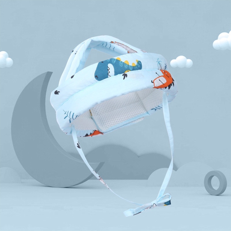 Mũ Bảo Hiểm Bảo Vệ Đầu An Toàn Mềm Mại Thoải Mái Chống Va Chạm Cho Bé