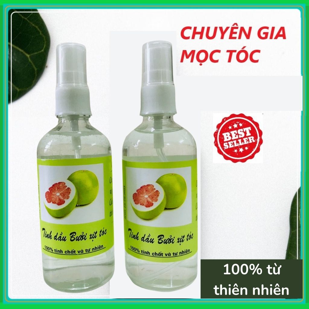 Tinh Dầu Bưởi Chính Hãng , Xịt Tóc tinh dầu bưởi (Kích Mọc Tóc, Dài Nhanh Bóng Mượt Giảm Gãy Rụng), OneFood68