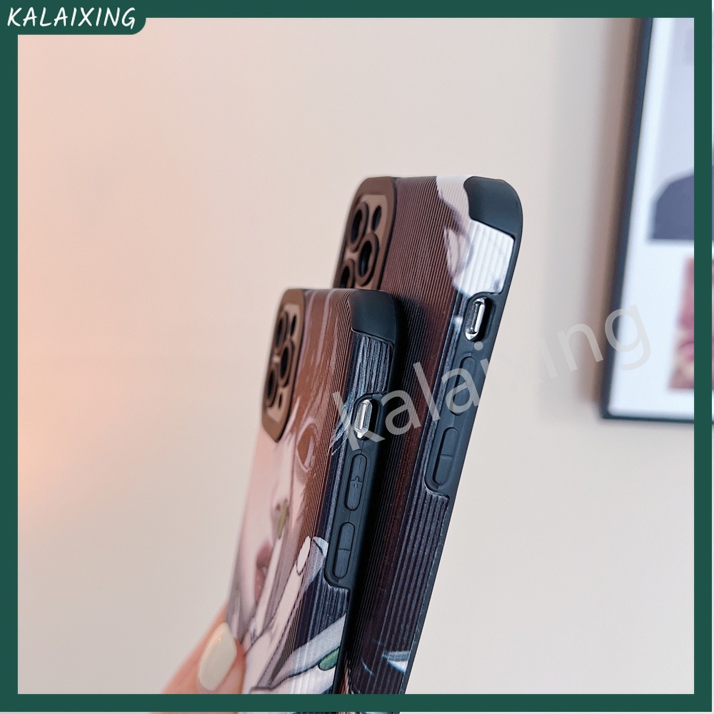 Ốp Điện Thoại Hình Cô Gái Dễ Thương Cho iPhone 13 Case 12Pro 13promax 11pro Case 7plus i8