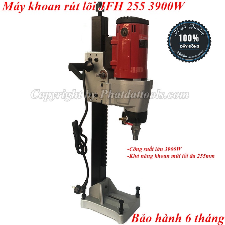 Máy Khoan Rút Lõi Bàn JFH255  - Hàng Nội Địa Bao Khỏe, Bao Bền - Bảo Hành Toàn Quốc 6 Tháng