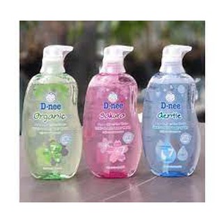 Sữa Tắm Gội Toàn Thân Dnee An Toàn Cho Bé Hương Thơm Mát (D-nee Thái Lan - Loại 200ml)