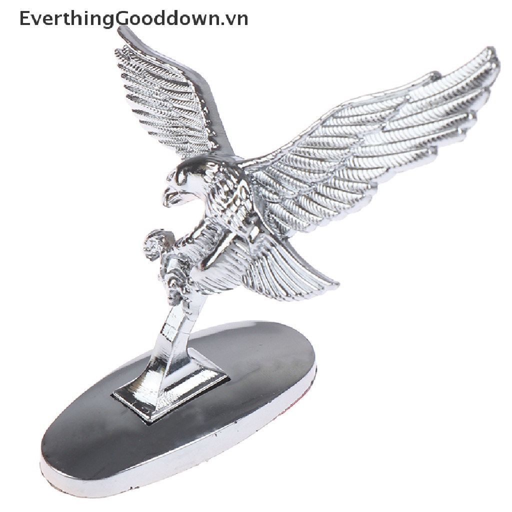 Ốp Chrome 3D Trang Trí Mui Xe Hơi Hình Thiên Thần / Chim Đại Bàng