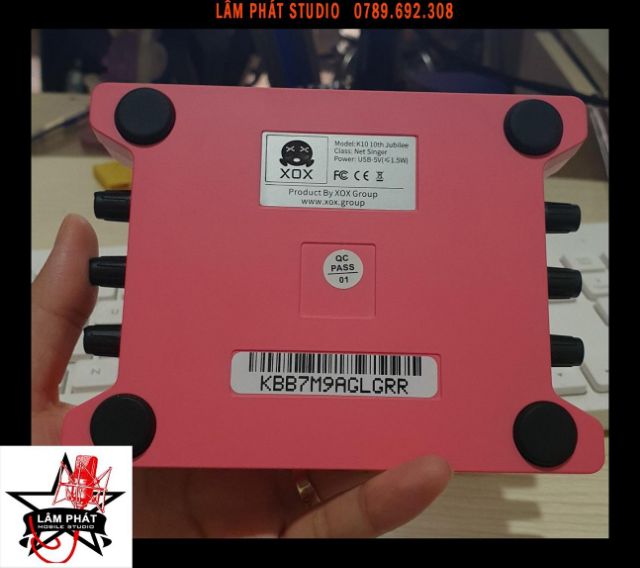 Sound Card K10 Jubilee - 2020 và Micro ISK AT100 Chính Hãng - Kèm Đèn Livestream  4 Trong 1, Tai Nghe Kiểm Âm