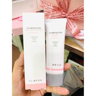 Kem chống nắng Klavuu UV Protection Secret Tone Up 50+ PA++++ lên tone mịn nhẹ không bết dính