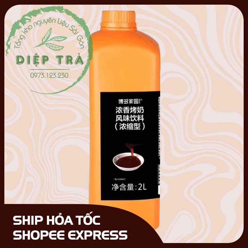 Siro Boduo 2L các vị: Đào / Dâu / Việt quất / Chanh leo / Táo xanh / Đường Đen / Sữa Nướng