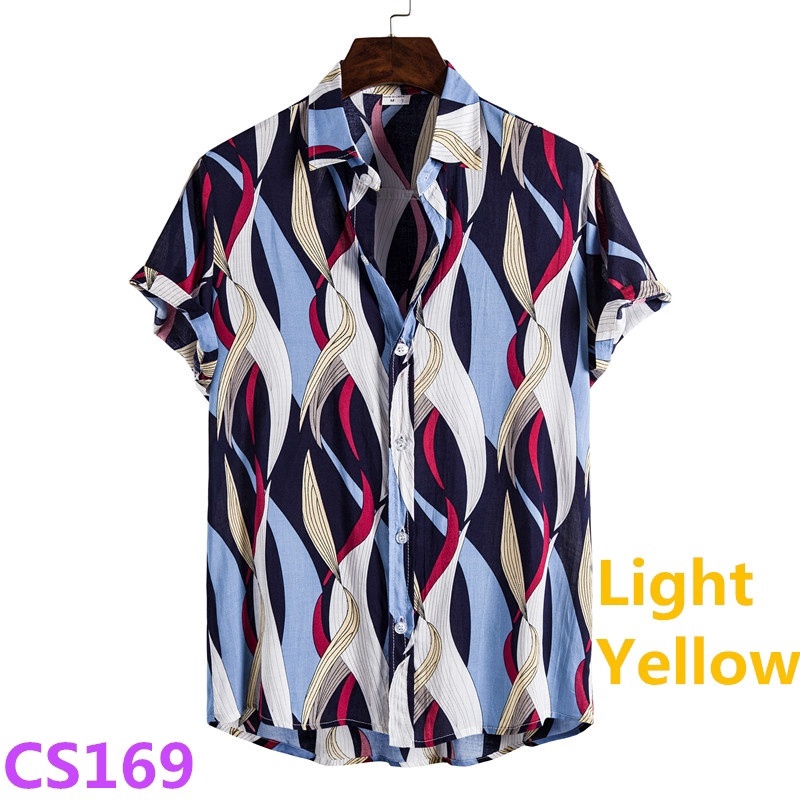 Áo sơ mi tay ngắn phong cách thời trang biển hawaii | BigBuy360 - bigbuy360.vn