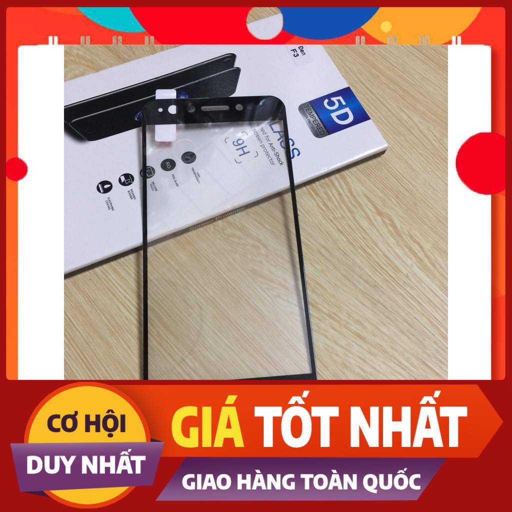 Kính cường lực dán full toàn màn hình dành cho Oppo F1s (A59), F3, A57 (F3 lite)