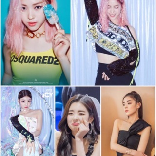 Poster khổ A4-A5-A6 ITZY - Yura - Ryujin - Chaeryeong - Lia - Yeji tự do chọn mẫu ( Mua 2 tặng 1 )