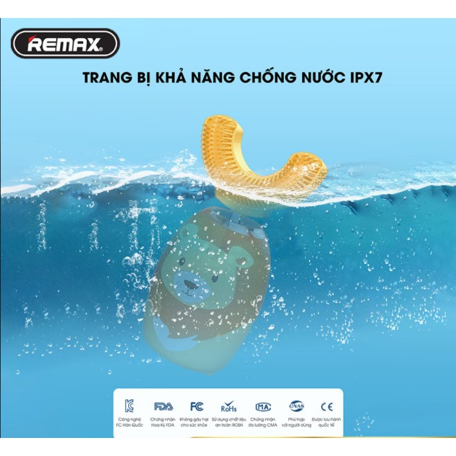 Bàn Chải Đánh Răng Điện Cho Trẻ Em WK WTC_02, Máy Đánh Răng Tự Động Cho Bé, Mềm Mại, An Toàn, Diệt 99% Vi Khuẩn, BH 12Th