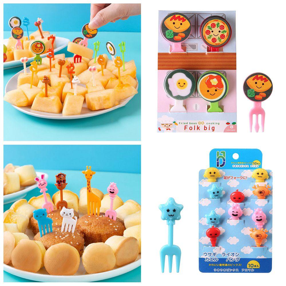 Set 16 / 20 Nĩa Ăn Trái Cây Hình Dễ Thương