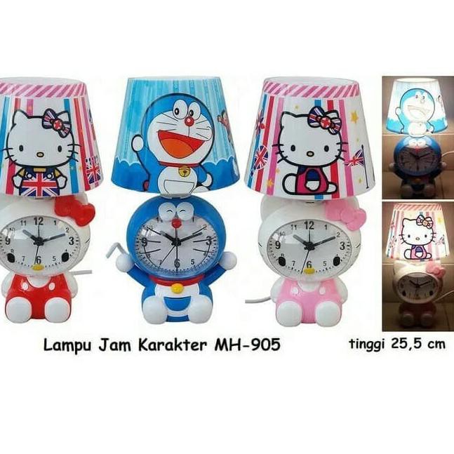 Mới Đồng Hồ Báo Thức Để Bàn Hình Doraemon / Gấu / Keroppi Dễ Thương