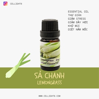 Tinh dầu sả chanh cellight 8 - lemongrass essential oil - 10ml