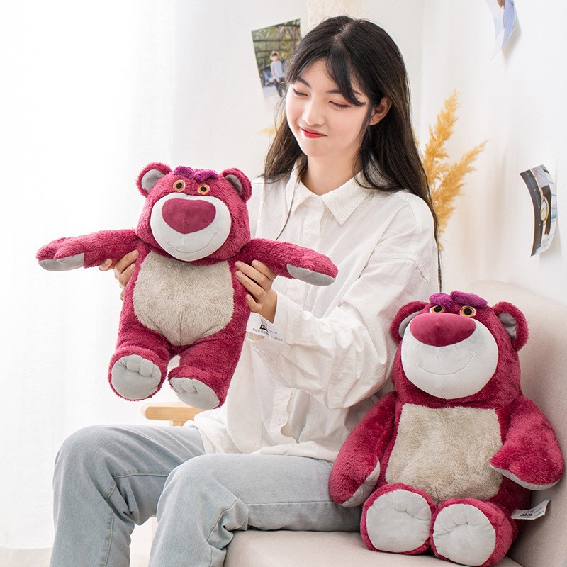 Đồ chơi thú bông gấu dâu Lotso Toy Story 4 mềm mịn