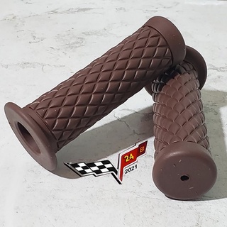 Bao tay xe máy kiểu race cafe màu nâu