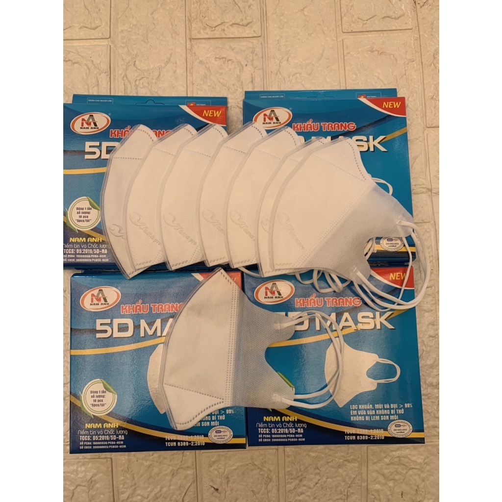 Khẩu trang 5D Famapro thuộc công ty Nam Anh