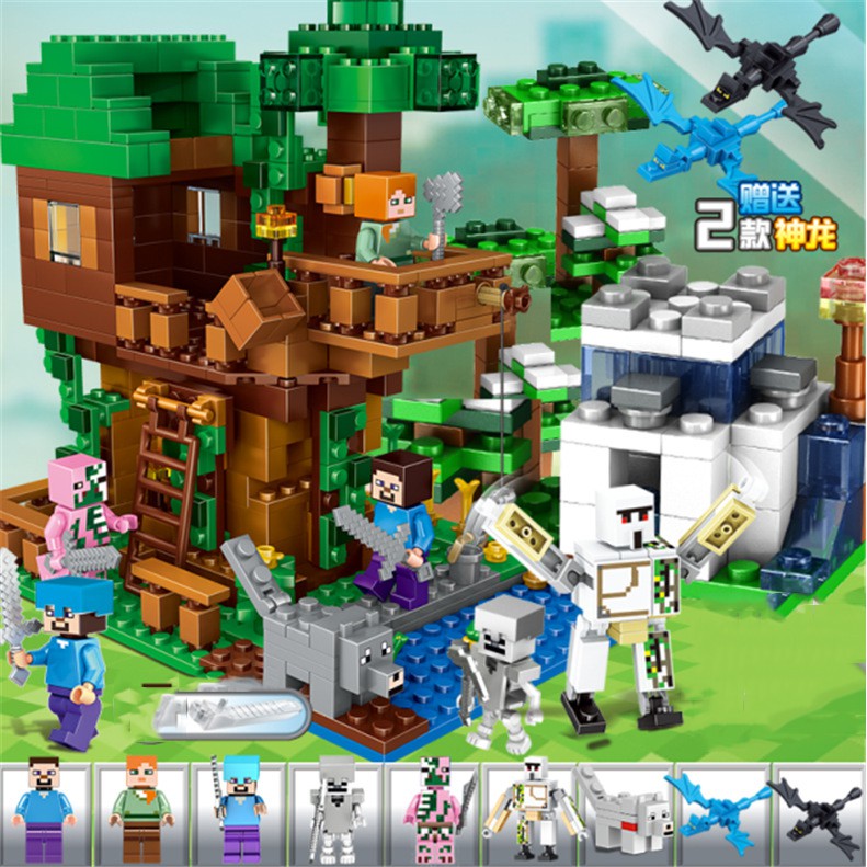 [Lego Minecraft]💖 Lê Gô Đồ Chơi Xếp Hình Cho Bé?[SIÊU QUÀ TẶNG]