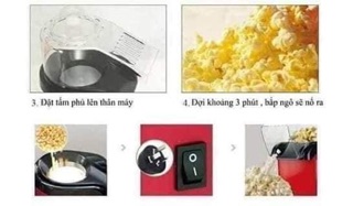 Máy nổ bỏng ngô mini
